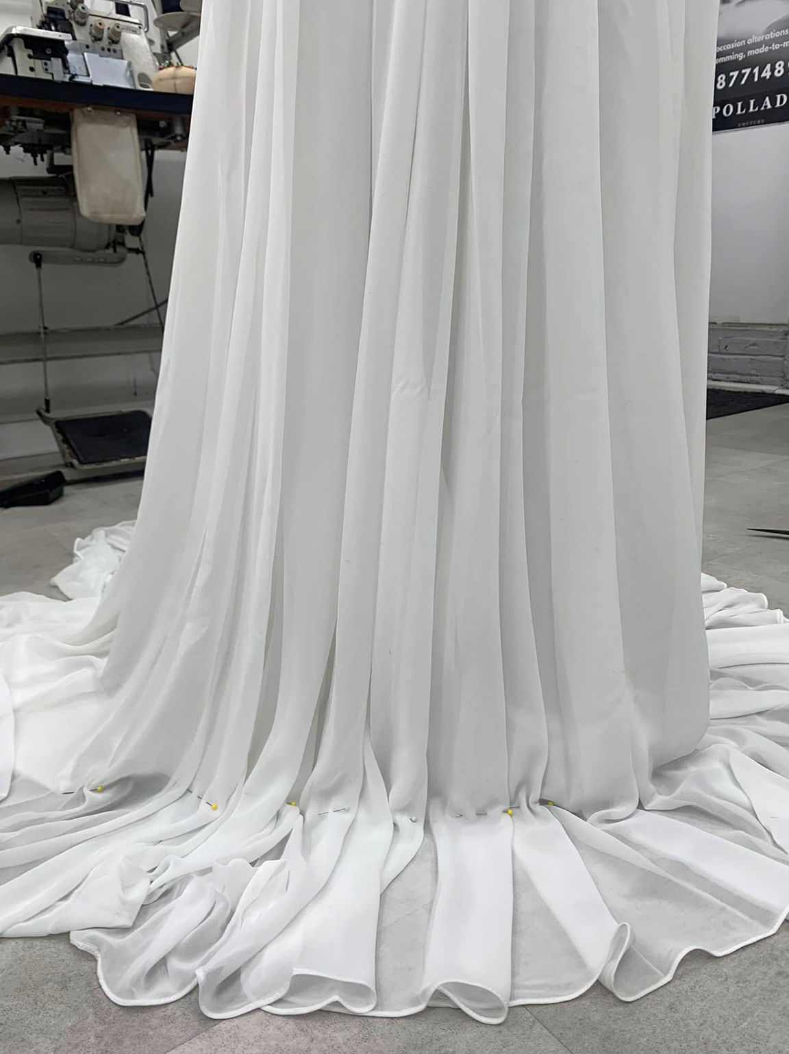 Before - Wedding Dress Transformation